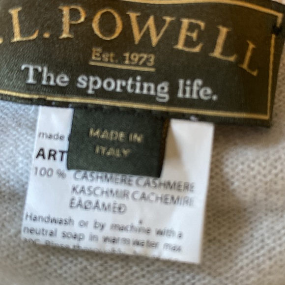 J L Powell cashmere sweater - Picture 2 of 6